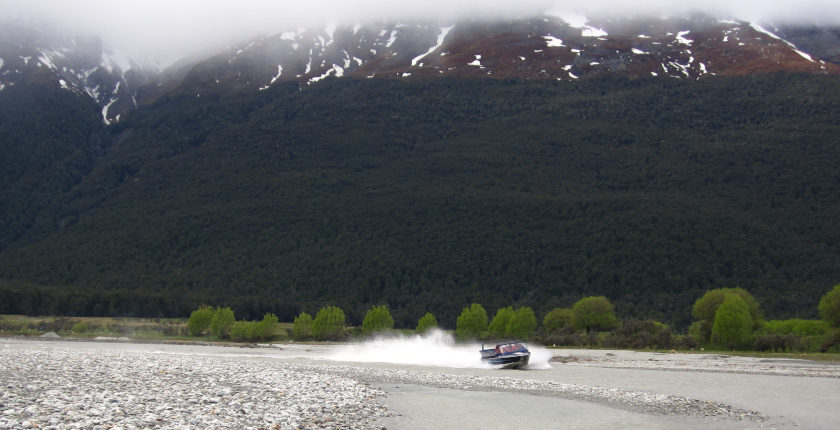 Auszeit Neuseeland Jetboating