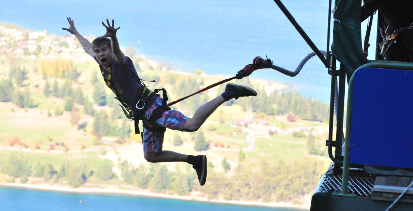 Was Neuseeländer erfunden haben Bungeespringen