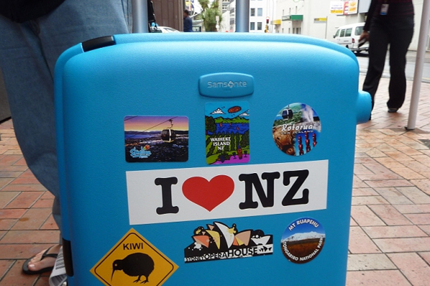 Auszeit Neuseeland Flug Gepäckbestimmungen