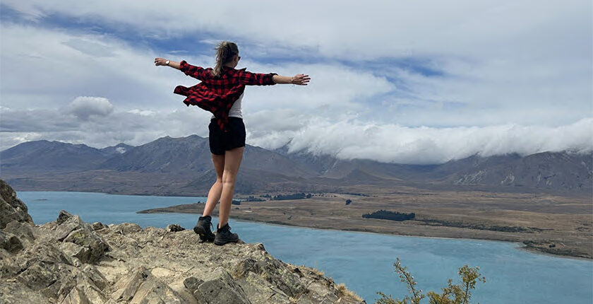 Vanessa in Neuseeland
