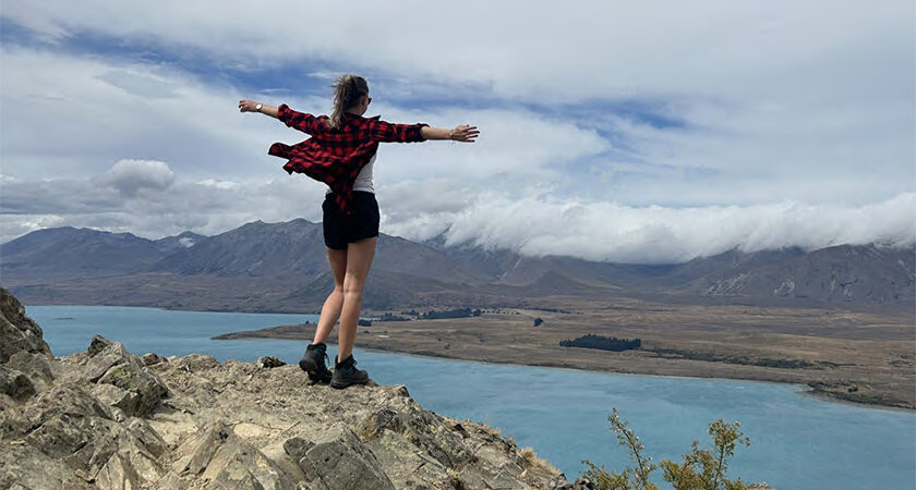 Vanessa in Neuseeland