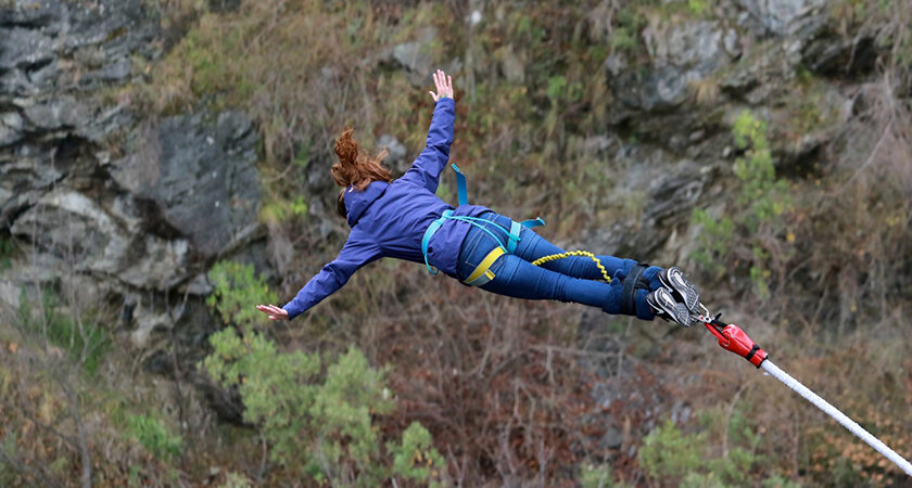 Bungy Jumping Neuseeland