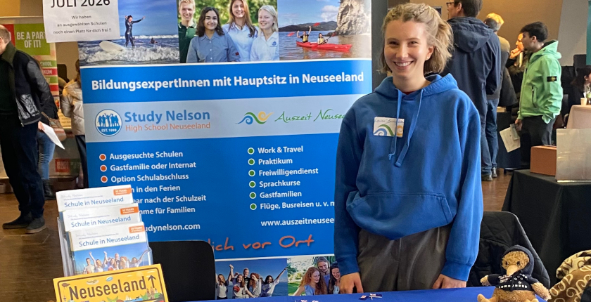 Auszeit Neuseeland Messebetreuung