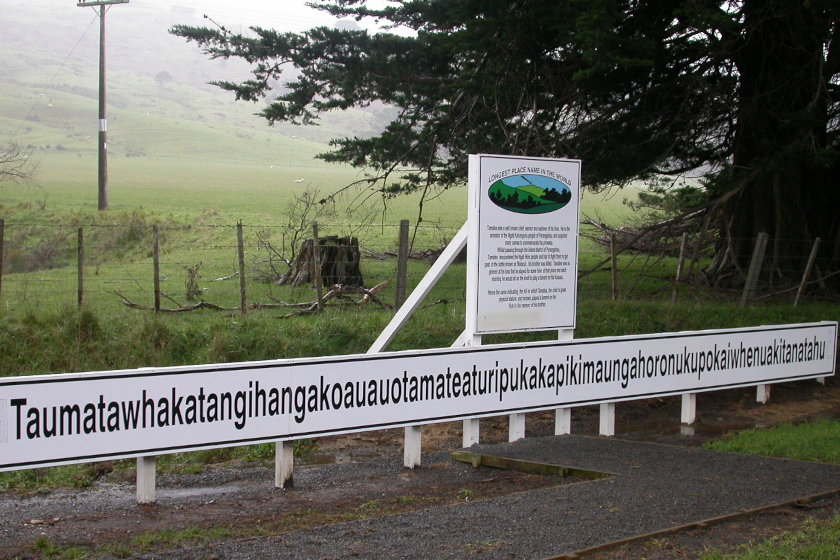 Taumata Ortsname Neuseeland